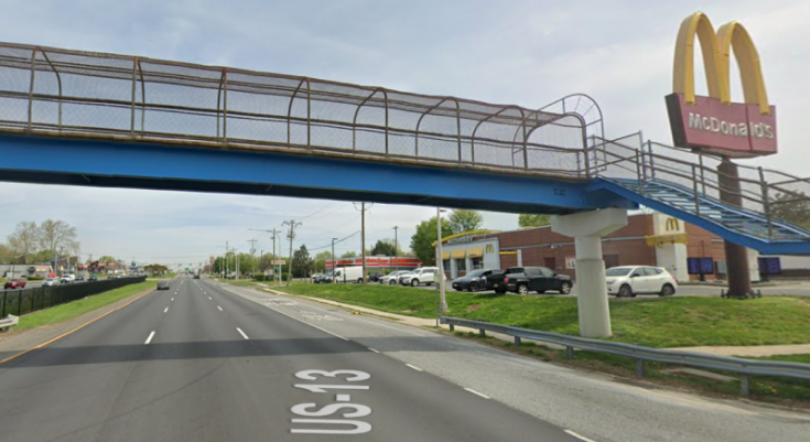 North Dupont Highway, north of Stahl Avenue