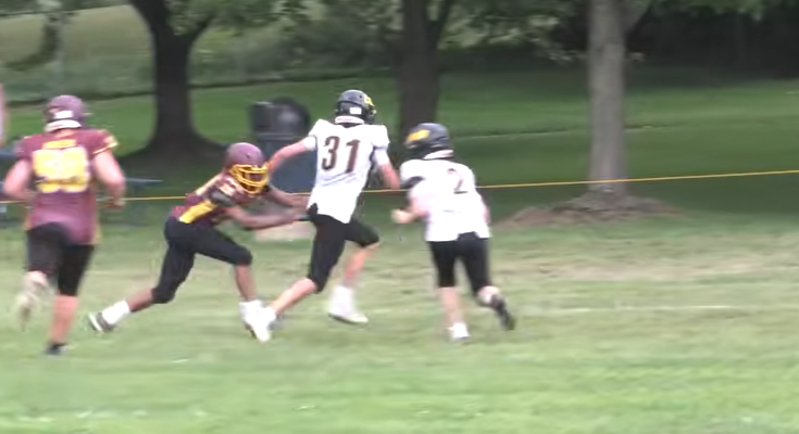 Riehl 9-yd TD reception