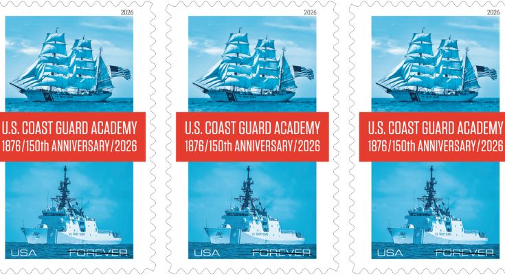 U.S. Coast Guard Academy stamp
