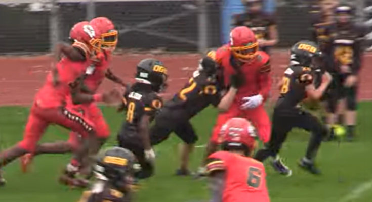 Hankins 21-yd kick return