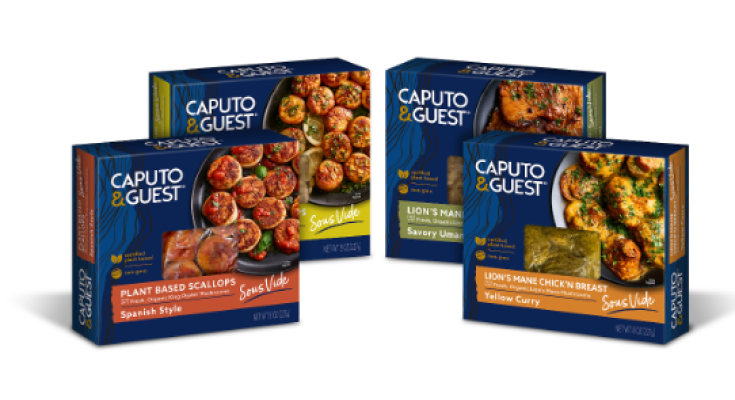 Sous Vide Mushroom Entrées from Caputo and Guest